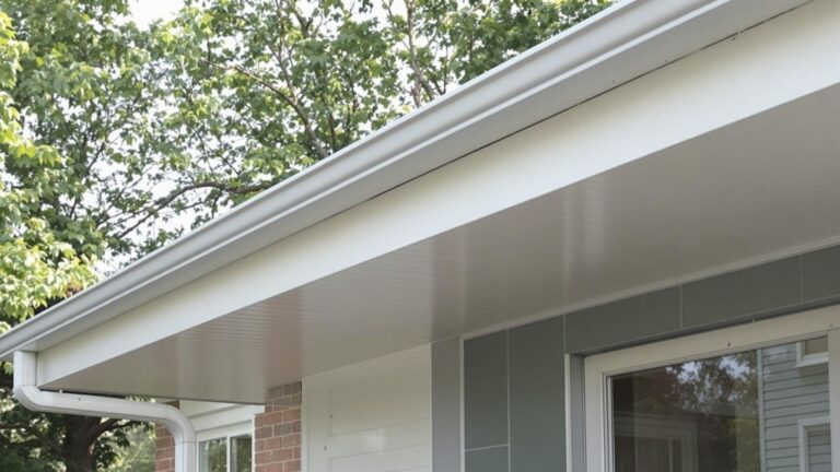 Soffit and fascia installation