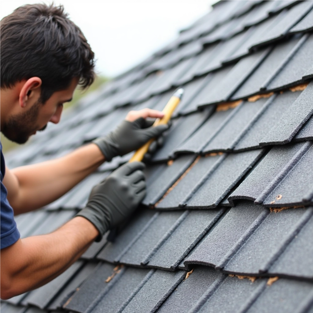 storm damage roof repair