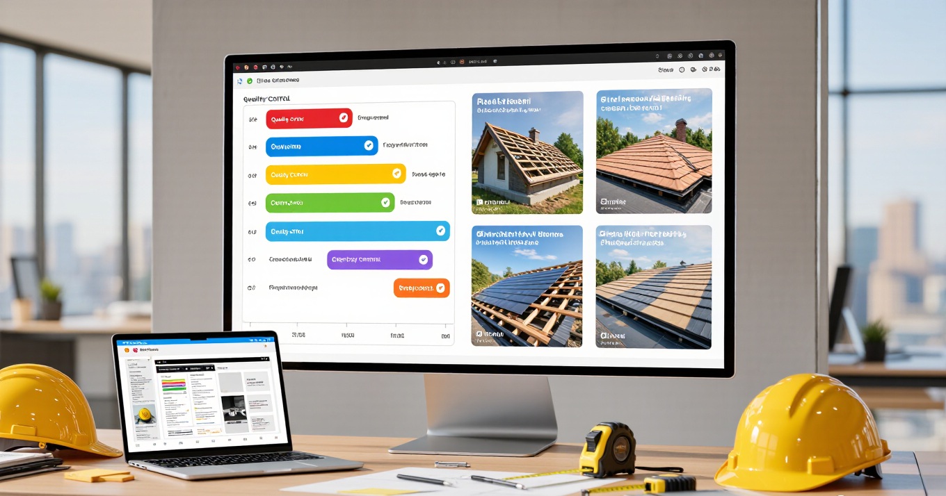 Professional roofing project management checklist