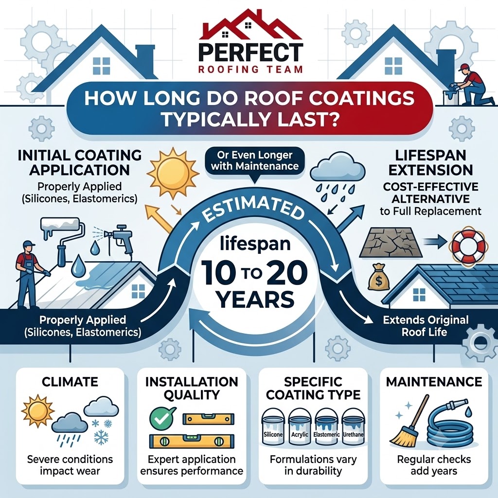 How Long Do Roof Coatings Last — Durability comparison by material type