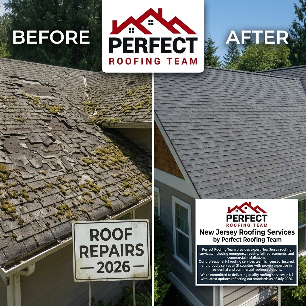 Storm damage assessment: Expert NJ roofing services include insurance claim documentation and damage evaluation