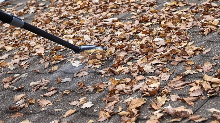 Professional roof cleaning in progress — low-pressure soft wash method on NJ home